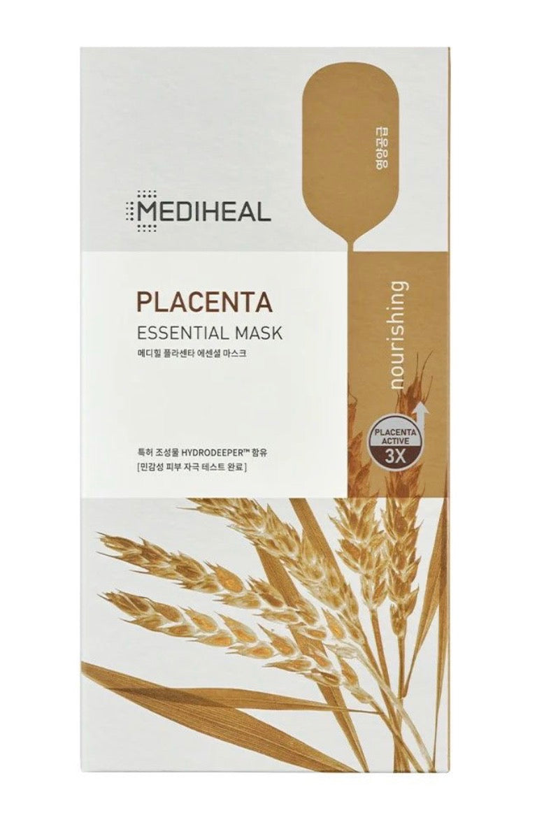 MEDIHEAL 可萊絲盤胎素活膚保濕導入精華面膜 10’S