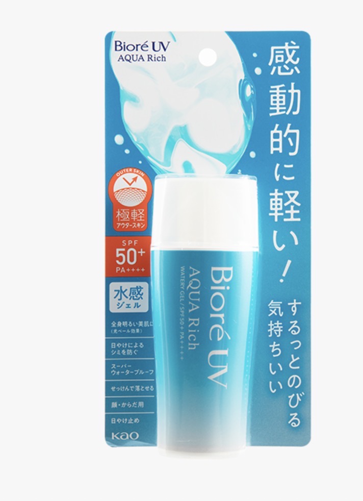 BIORE 碧柔水凝UV 防曬
IAS SPF50 70ML